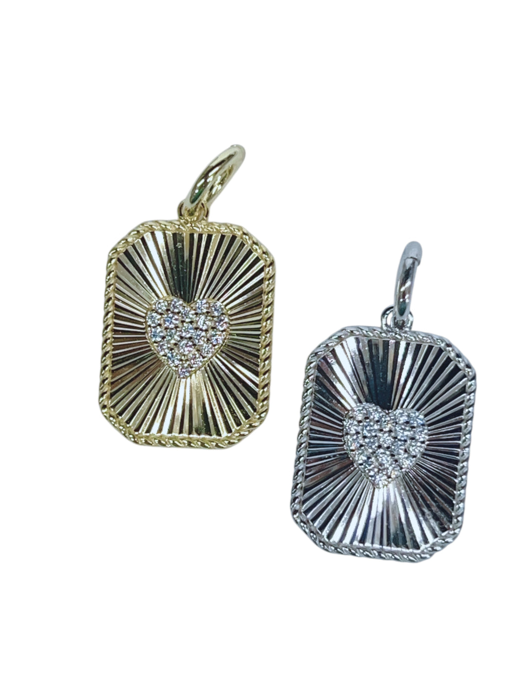 Heart Tag Charm