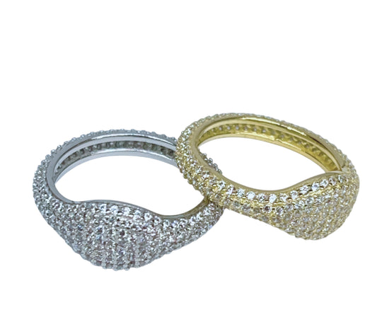 Pave Pinky Ring