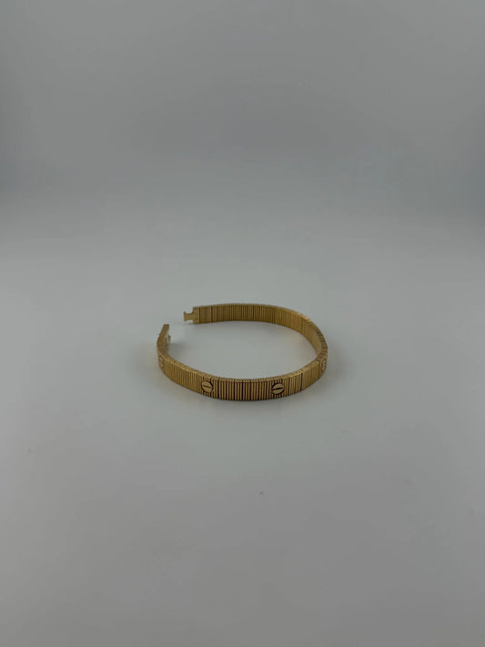 Solid 18k Gold Flexible Bracelet