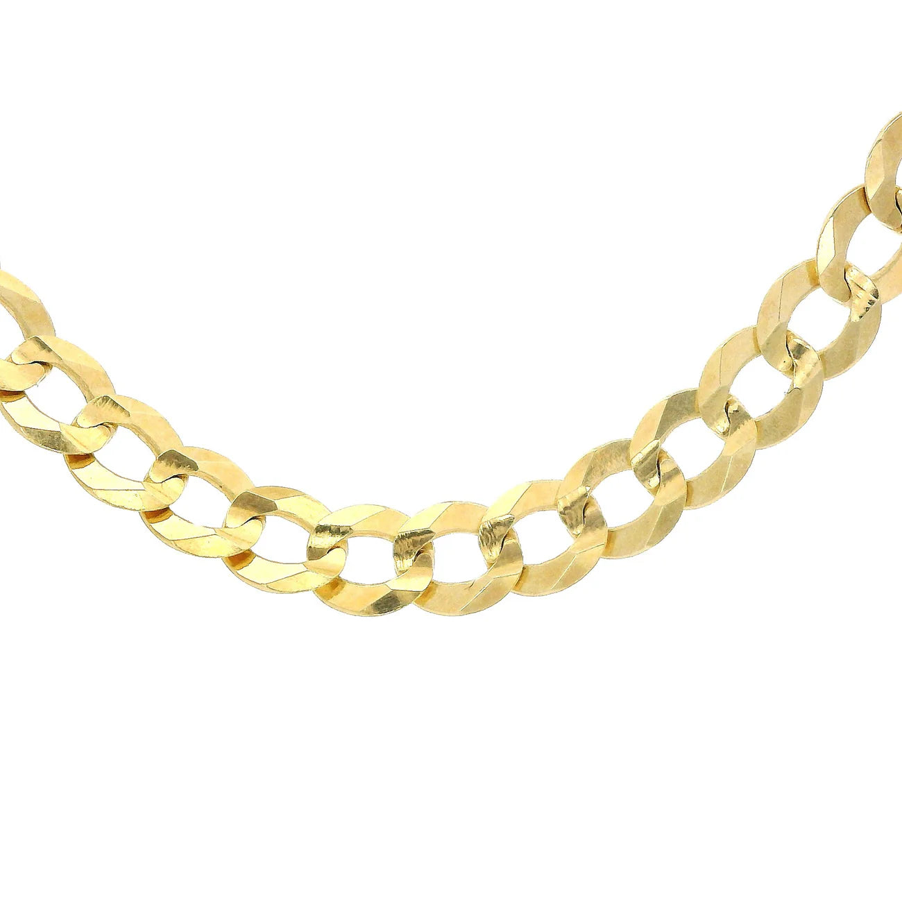 14k Solid Cuban Curb Chain (4.5 MM
-20" Inches)